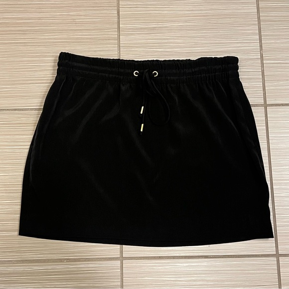 NWT Express black drawstring skirt XS - Picture 2 of 7